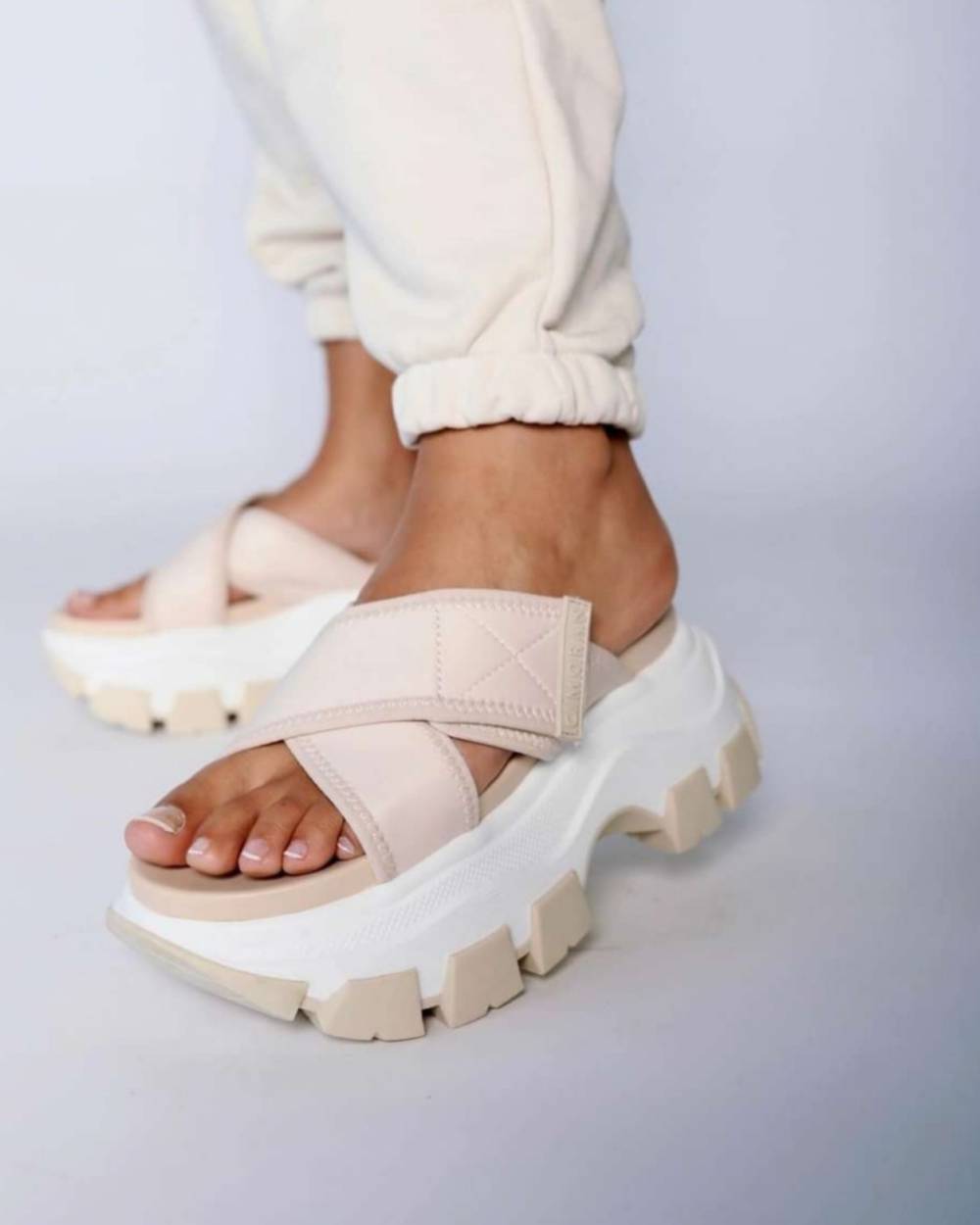 Animal Print Chalas C Moran Plataforma Sandalias C Moran 2020