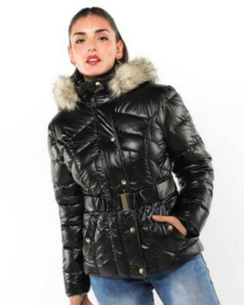Chaqueta Efecto Cuero Chaqueta De Cuero Mujer Mossimo Mossimo Chaqueta